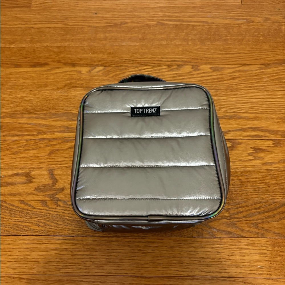 Top Trenz Girls Silver Lunch Box